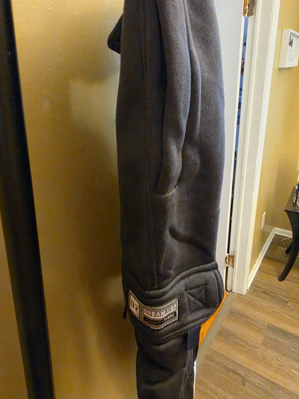 Men's Black Cargo Jogger Pants - Comfort Fit Size XL